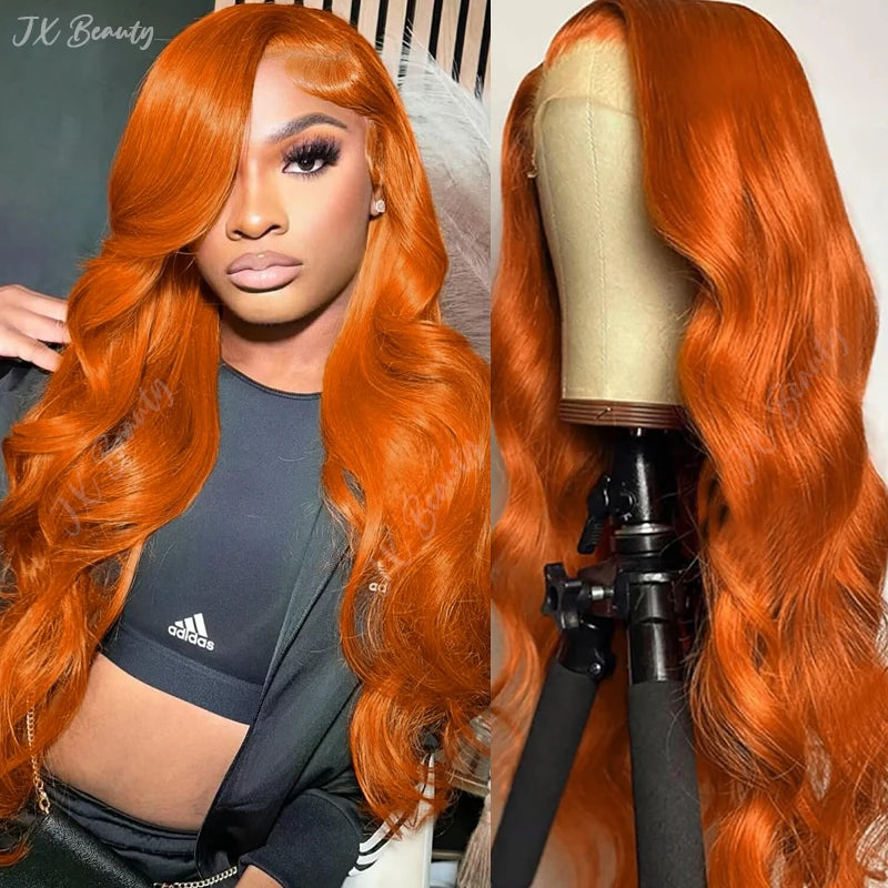 Burnt Ember Body Wave Lace Wig
